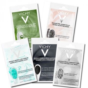 Vichy Mineral Mask Sachet против раздражений, увлажнение, успокаивающая
