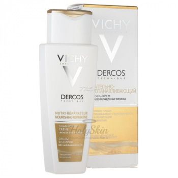 Dercos Shampoo Nutri Reparateur Creme против сухости, восстановление, питание