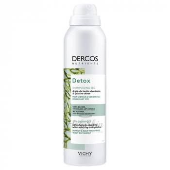 Dercos Nutrients Detox Dry-Shampoo очищение,  увлажнение, смягчение