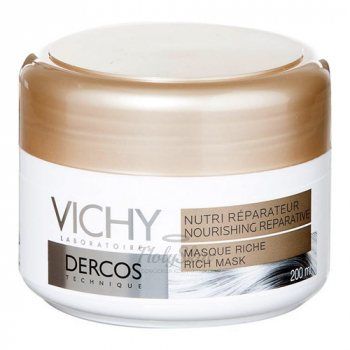 Dercos Rich Mask восстановление, питание, увлажнение, для волос