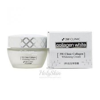 Collagen Whitening Cream 3W Clinic купить