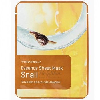 Essence Sheet Mask Snail Skin Damage Care Маска-эссенция для лица