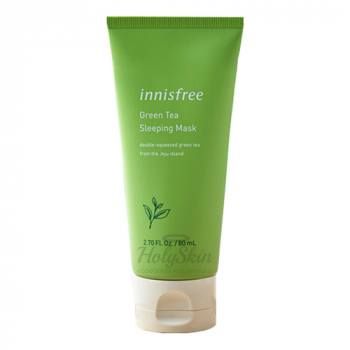 Green Tea Sleeping Pack Tube Ночная восстанавливающая маска