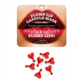 Plump Lip Capsule Mask Pouch Капсульная сыворотка для увеличения объема губ
