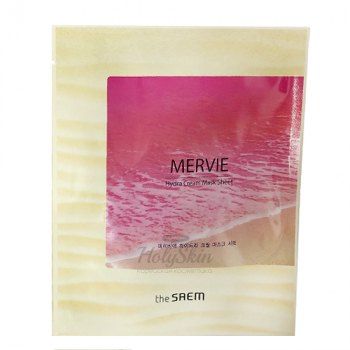 Mervie Hydra Cream Mask Sheet Тканевая маска для интенсивной гидратации кожи