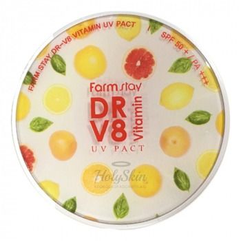DR-V8 Vitamin UV Pack Компактная пудра с солнцезащитным фильтром SPF50+ PA+++