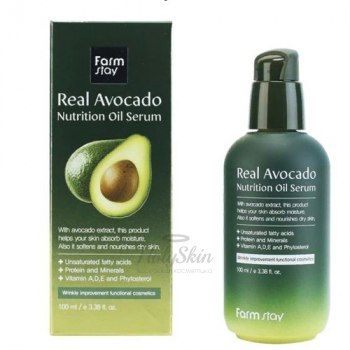 Real Avocado Nutrition Oil Serum Сыворотка для лица с авокадо