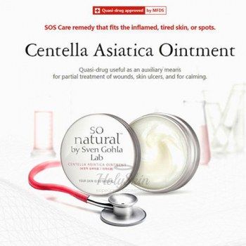 Centella Asiatica Ointment Лечебный крем с экстрактом центеллы для поврежденной кожи