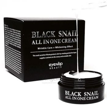 Eyenlip Black Snail All In One Cream Многофункциональный крем