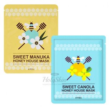 Sweet Honey House Mask Тканевая маска для сухой и тусклой кожи
