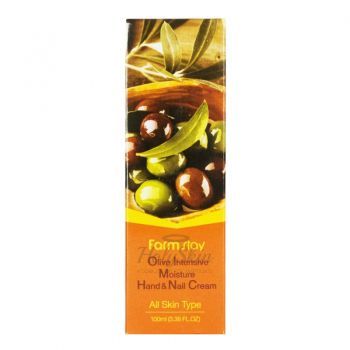 Olive Intensive Moisture Hand And Nail Cream Farmstay купить
