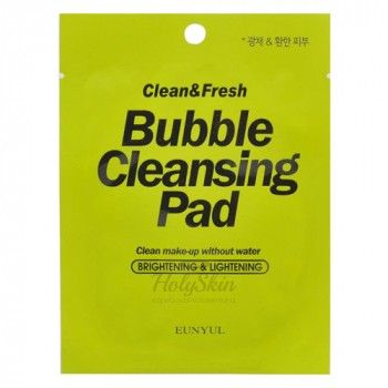 Clean & Fresh Bubble Cleansing Pad 1pcs Очищающая подушечка для снятия макияжа