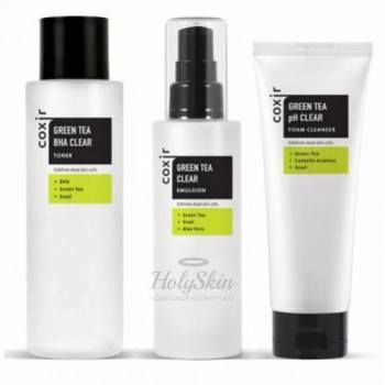 Green Tea BHA Clear Toner Отшелушивающий тонер с зеленым чаем и ВНА-кислотами