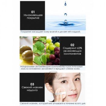 The Original Tension Pact Intense Moisture Special Package Увлажняющий тональный кушон
