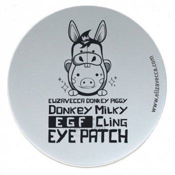 Donkey Milky EGF Cling Eye Patch Биоцеллюлозные патчи для глаз