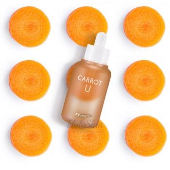 A'pieu Carrot U Ампульная сыворотка с маслом семян моркови