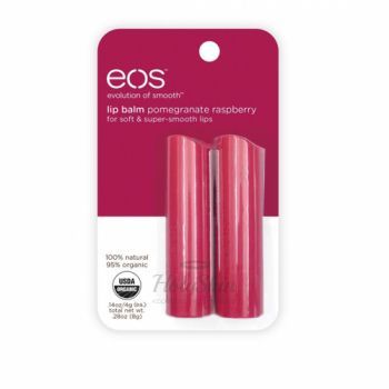 EOS Pomegranate Raspberry Lip Balm Set EOS купить