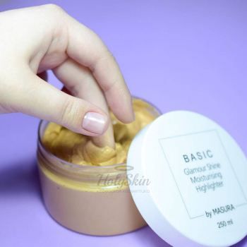 BASIC Glamour Shine Moisturising Highlighter Крем-хайлайтер для тела с эффектом легкого загара