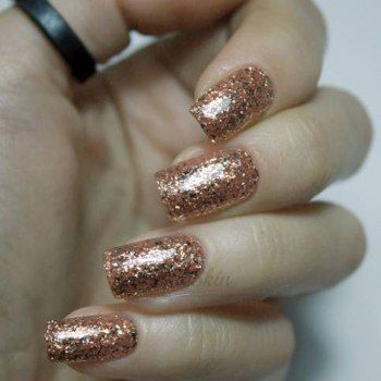 Гель-лак 294-235 Бохо Шик 3,5 мл Гель-лак полупрозрачный с большим количеством коричневых блесток