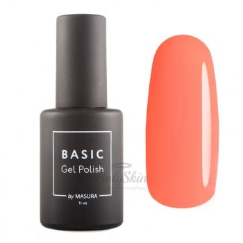 Гель-лак BASIC 294-532 Урбанистика 11 мл Гель-лак светло-коралловый с теплым подтоном