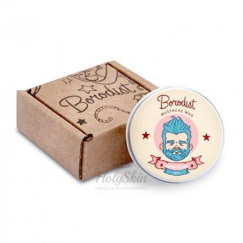 Borodist Mustache Wax Воск для жестких усов с желтым пчелиным воском