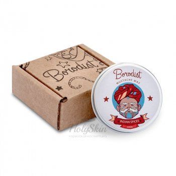 Borodist Mustache Wax Воск для жестких усов с желтым пчелиным воском