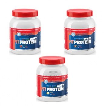 Протеин Fit Whey Protein Пищевой продукт при занятиях фитнесом и здоровом образе жизни