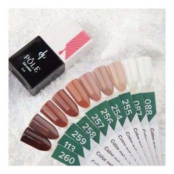 Цветной гель-лак 088  Белый Классический гель-лак белого цвета