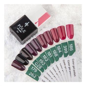 Цветной гель-лак 179  Черный POLE купить