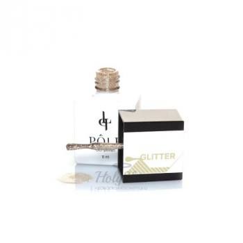 Гель-лак Glitter 04 Роскошный Экрю POLE отзывы