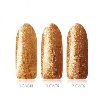 Гель-лак Glitter 22  Сияющий Нарцисс POLE