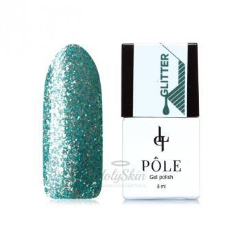 Гель-лак Glitter 32  Королевский Нефрит POLE купить