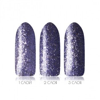 Гель-лак Glitter 42  Туманная Орхидея купить