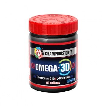 Омега комплекс Omega 3D Комплекс полиненасыщенных жирных кислот, коэнзима и L-карнитина