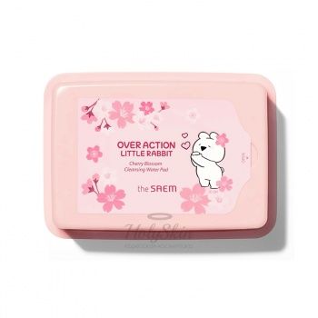 Healing Tea Garden Cherry Blossom Cleansing Water Pad Двусторонние подушечки из чистого хлопка для очищения кожи