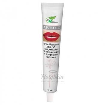 Арлипс Косметический крем- бальзам для губ Защитный увлажняющий крем-бальзам для губ с эфирными маслами