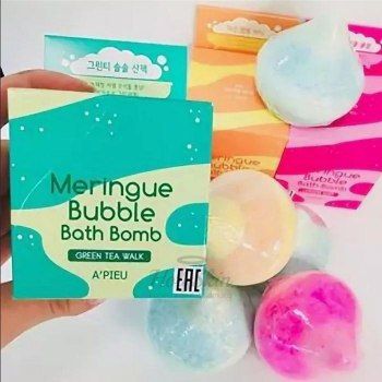 Meringue Bubble Bath Bomb A'Pieu