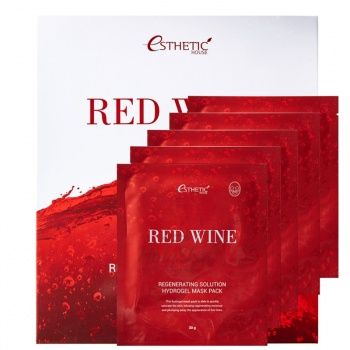 Red Wine Regenerating Solution Hydrogel Mask Pack Гидрогелевая маска с экстрактом красного вина