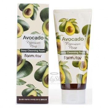 Avocado Premium Pore Deep Cleansing Foam Пенка для умывания с авокадо