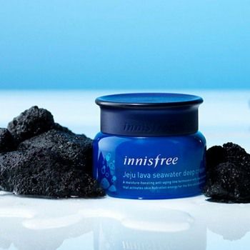 Корейский увлажняющий крем с вулканической морской водой Jeju Lava Seawater Cream