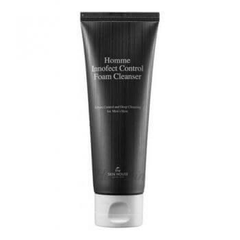 Homme Innofect Control Foam Cleanser Пенка для мужской кожи, стабилизирующая водно-жировой обмен