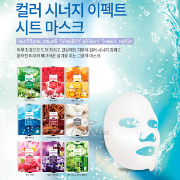 Color Synergy Effect Sheet Mask Deoproce купить