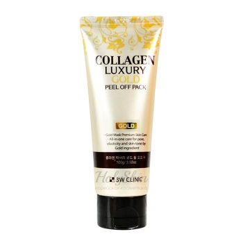 Collagen & Luxury Gold Peel Off Pack Золотая маска-пленка для очищения лица с коллагеном