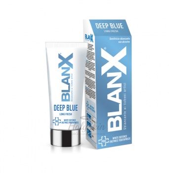 Blanx Pro Deep Blue Зубная паста для свежести дыхания
