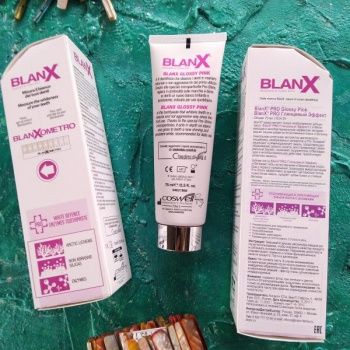 Blanx Pro Glossy Pink Зубная паста с глянцевым эффектом