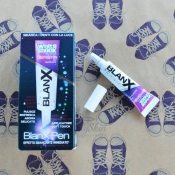 BlanX White Shock Blue Formula Gel Pen BlanX Отбеливающий гель-карандаш для зубов