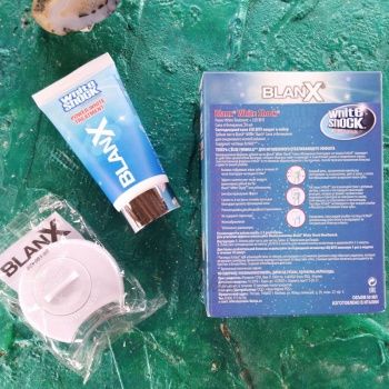 Отбеливающая зубная паста с отбеливающим активатором BlanX 