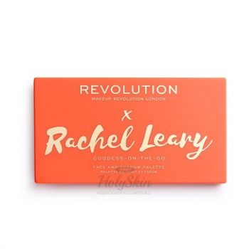 X Rachel Leary Goddess-On-The-Go Face And Shadow Palette Makeup Revolution