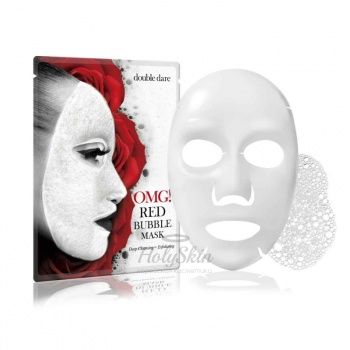 Red Bubble Mask Double Dare OMG! отзывы