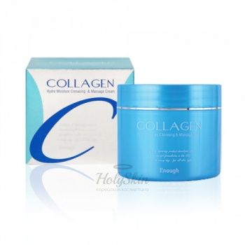 Collagen Hydro Moisture Cleansing & Massage Cream Enough Увлажняющий массажный крем с коллагеном